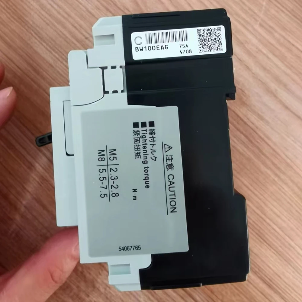 Imagem -03 - para Fuji Interruptor de ar do Disjuntor Automático Alta Qualidade Navio Rápido Bw100eag 3p 75a