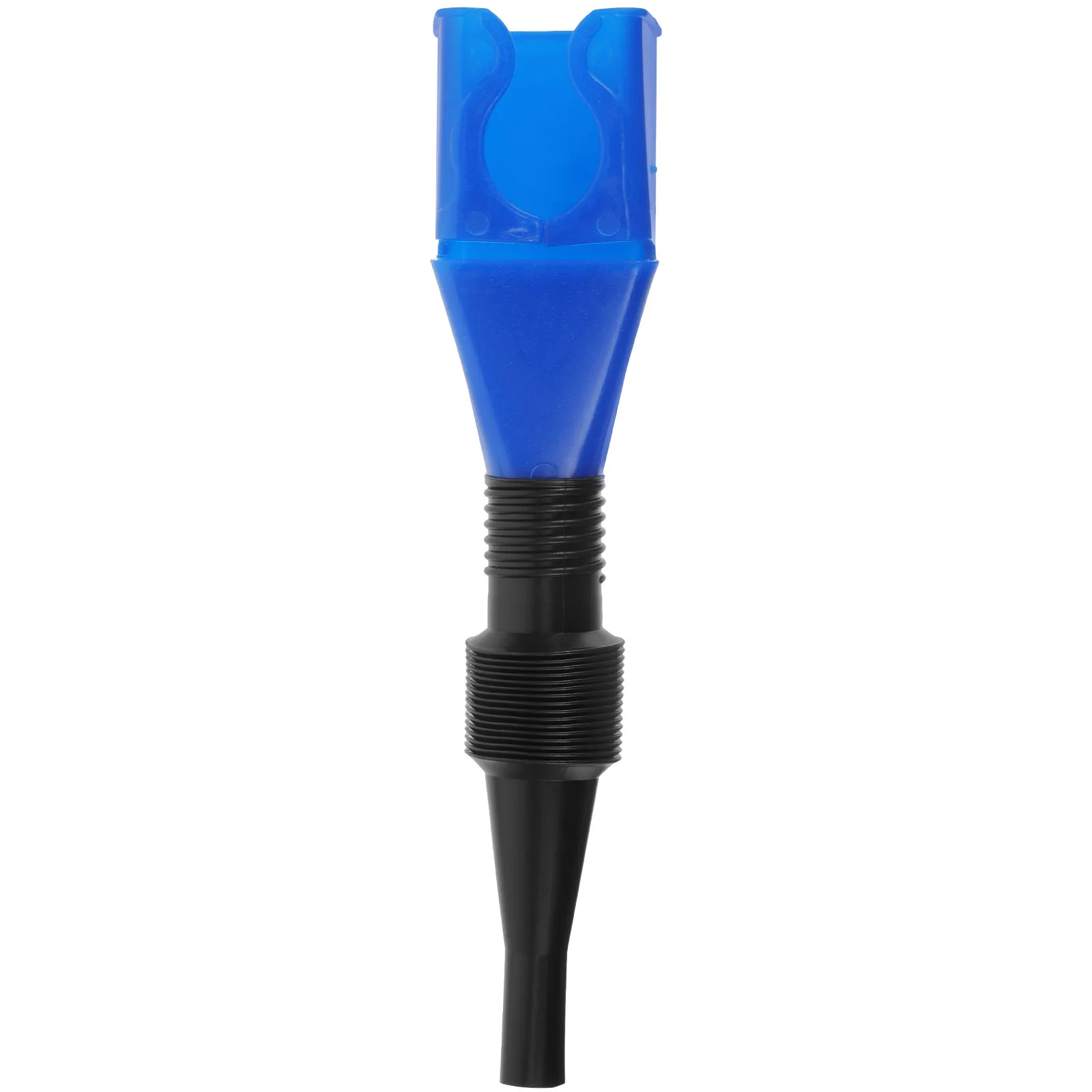 Flexible Oil Funnel with Adjustable Hose Leakproof Clamp for Motorcycle Car Transmission Coolant Fluid Refill Universal