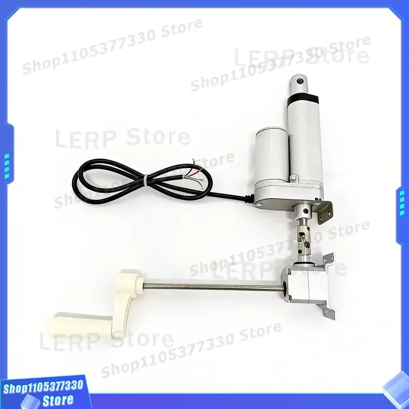 1500mm 12V Linear Actuator DC Motor 1500N Max Load 5-90mm/s Speed for Electrical Equipment Industrial Automation Machinery