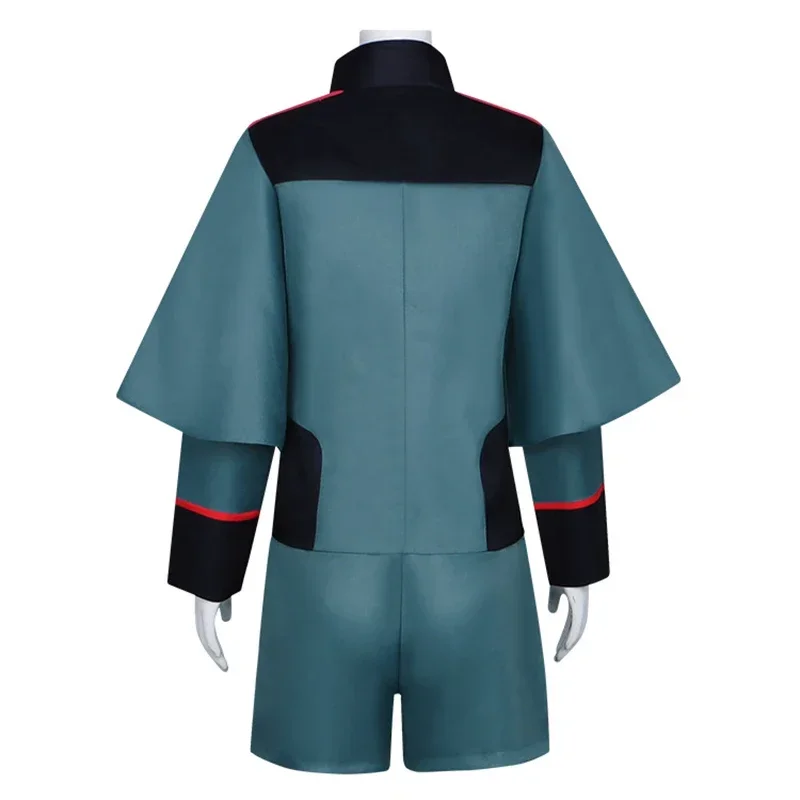 بدلة أنيمي المتنقلة جاندام: الساحرة من ميركوري سوليتا ميورين ريمبران أزياء تنكرية للنساء البالغات معطف شورت بدلة الهالوين