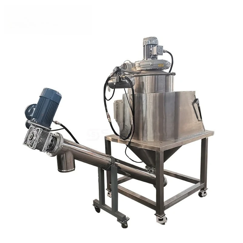 Dust Free 25-50kgs Manual Bag  Unloading Discharging Station