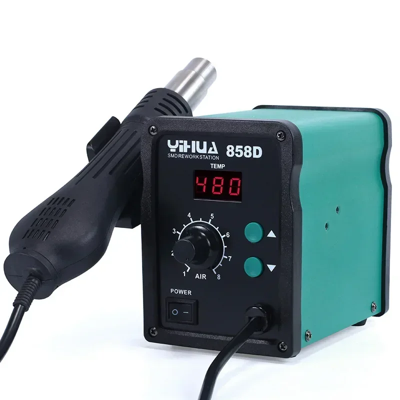 YIHUA hot air gun welding table, mobile phone maintenance, disassembly welding table, digital display hot air welding table