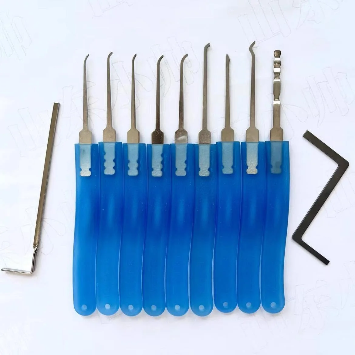 9-Piece Single Hook Practice Set – Silicone Material – Excellent Tactile Feel