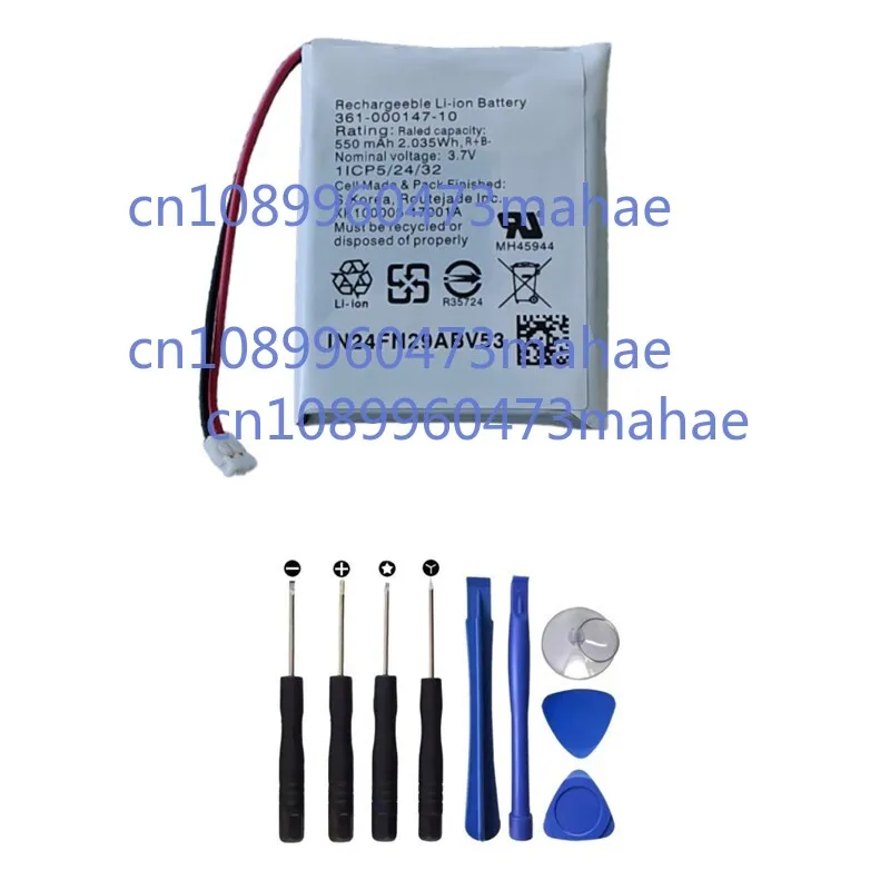 

Genuine product Replacement 550mAh Battery For Garmin Fenix 7X Solar SmartWatch 361-00147-10