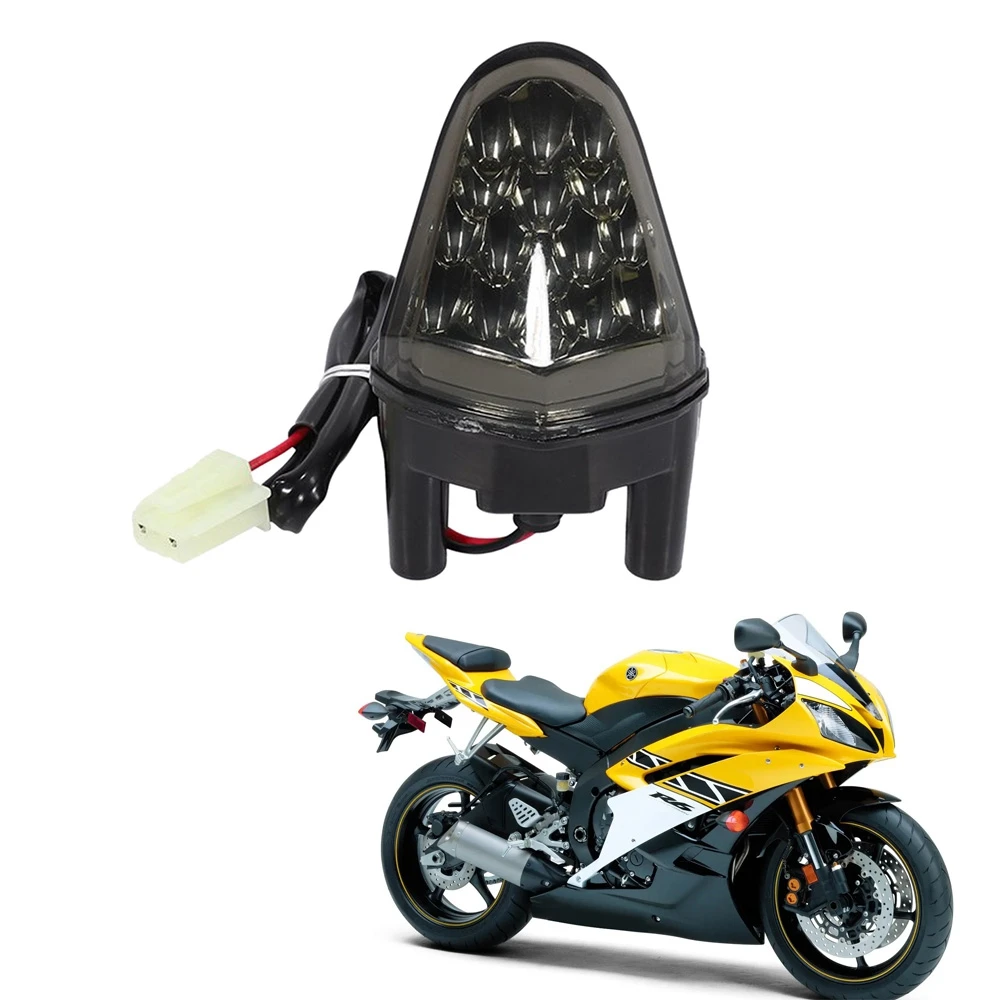 Motorcycle Refit Front Center Marker LED Pilot Light Headlight Fog Lamp Head Light for Yamaha YZF R6 2006 2007