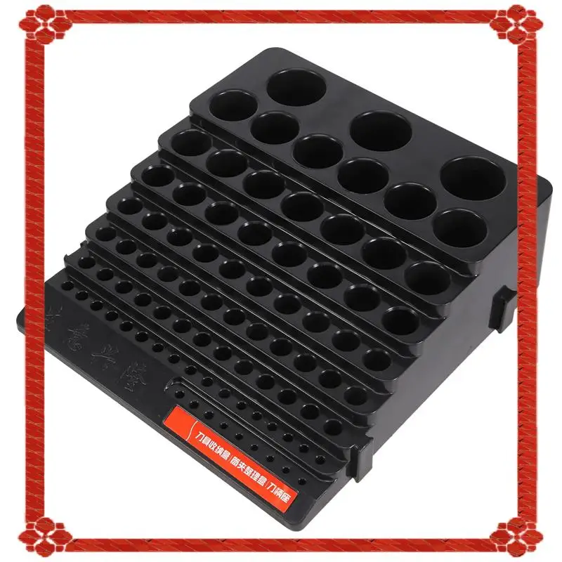 

24-Hour Delivery Drill Bit Storage Box Milling Cutter Saving Space Drill Finishing Holder Organizer Case Box For Home DIY Woodwo