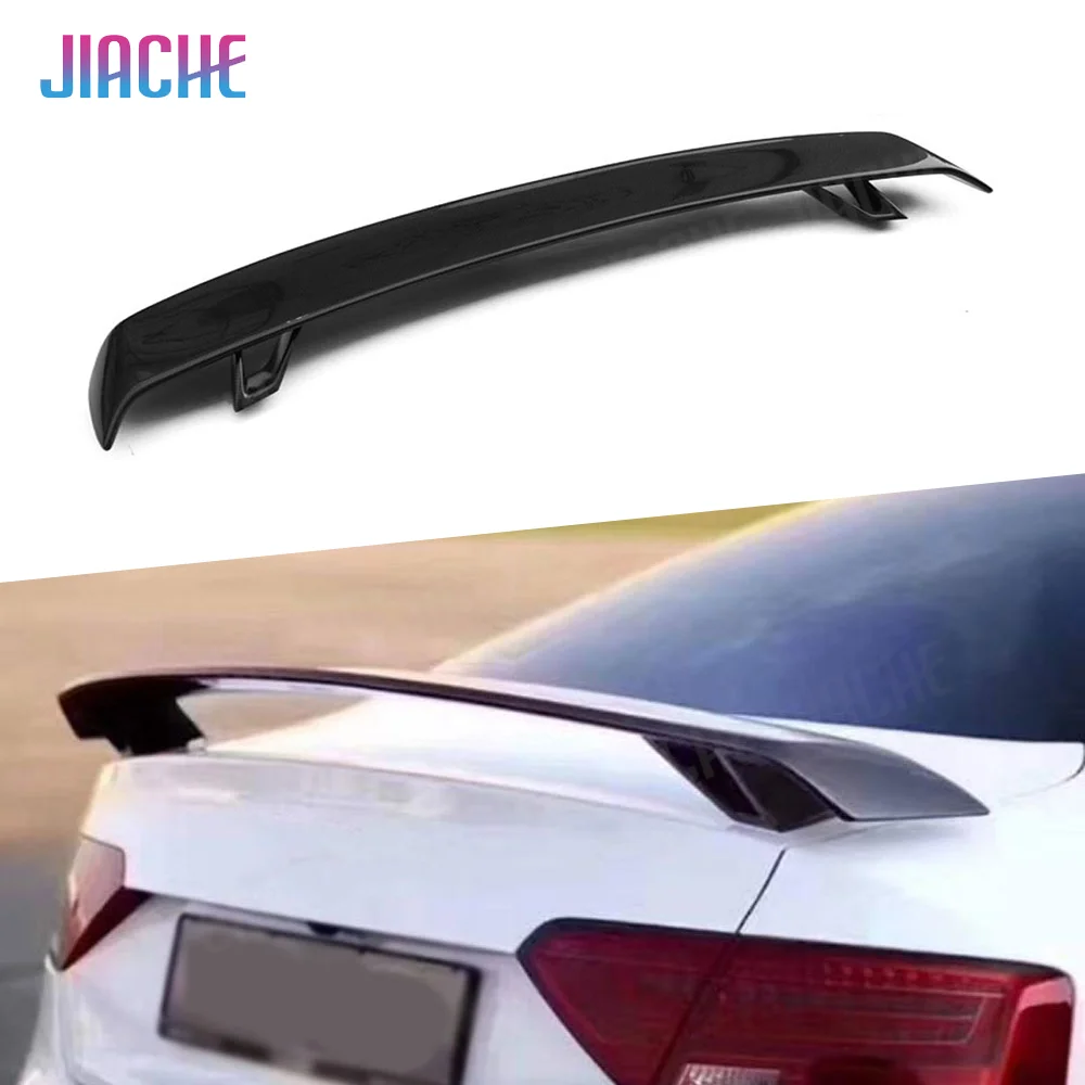 

Carbon Fiber Car Rear Bumper Spoiler Bodykits For Audi TT A3 A4 A5 A6 A7 A8 Sedan Car Styling FRP Rear Trunk Wing Car Styling
