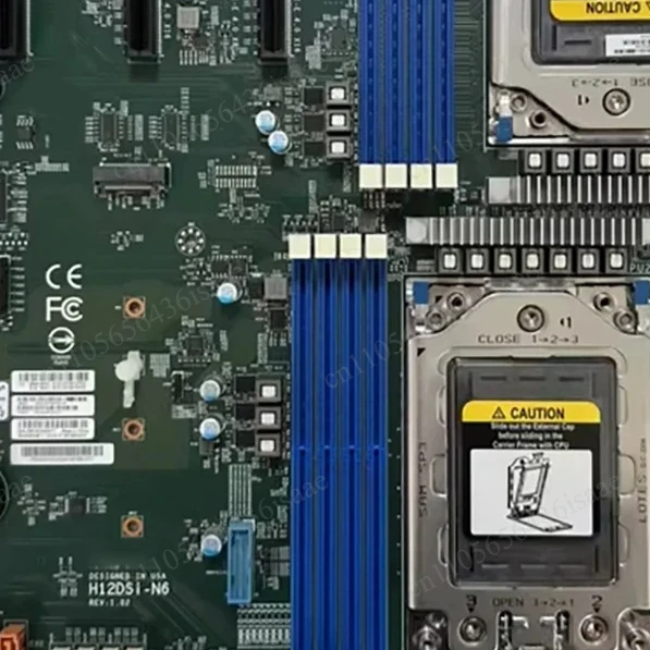 H12DSI‑N6 Server Motherboard EATX Dual SP3 Socket Support EPYC 7002/7003 DDR4
