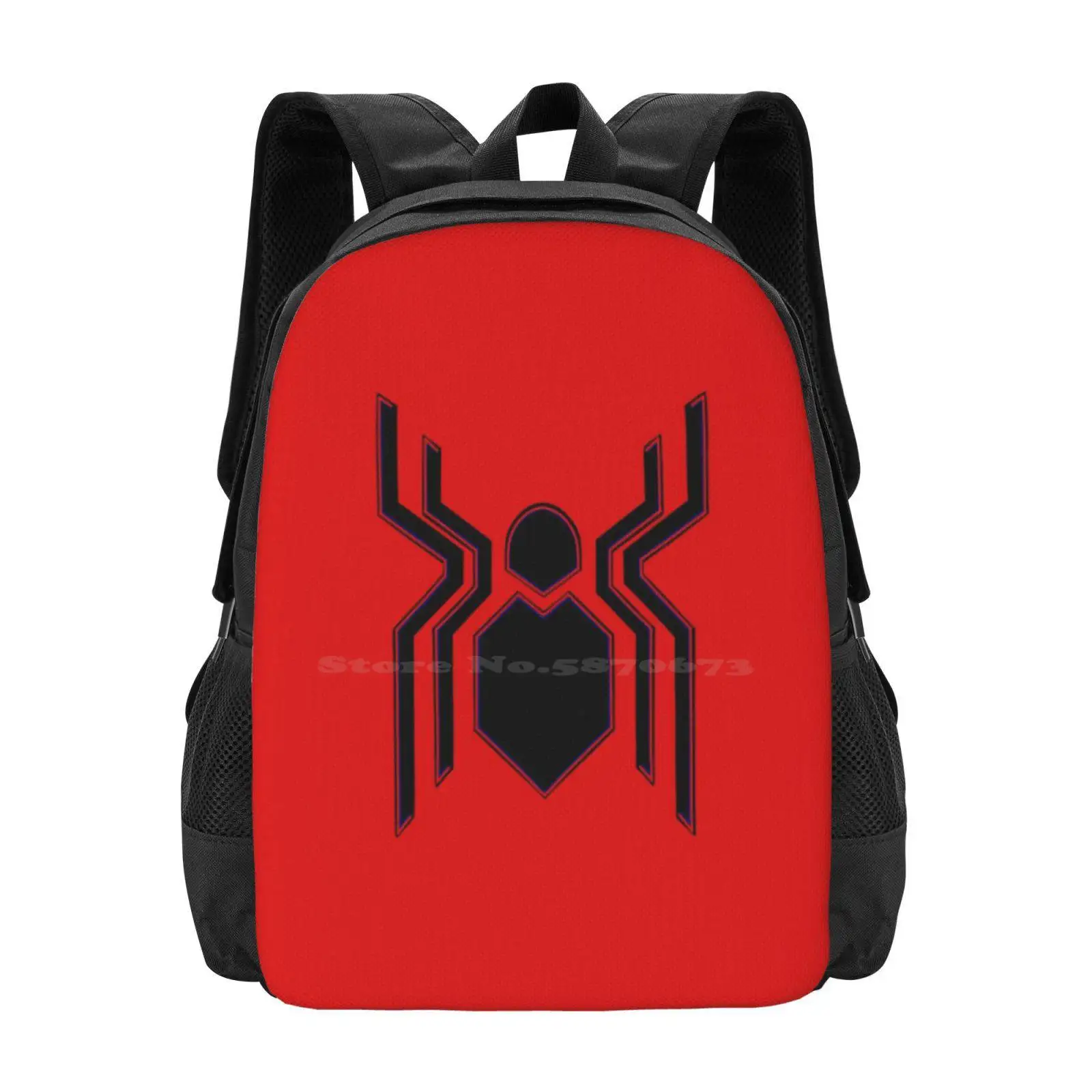 

Spider Guy Logo Hot Sale Schoolbag Backpack Fashion Bags Fan Art Tom Holland Mcu