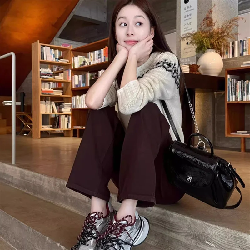 

Новое поступление 2022, высококачественный женский свитер Big Lang Sle без катышков, длинный свек, круглый Ne, обычный, тонкий, осень-зима