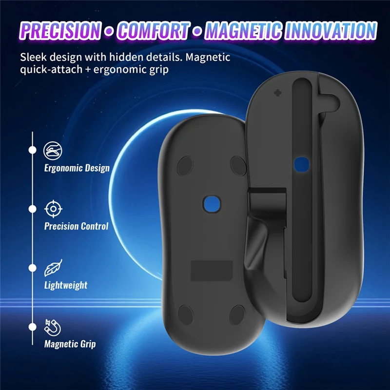 FFYY-2PCS Gaming Controller Mouse Pad Kit Ergonomic Portable Mice Handle Stand Holder For Nintendo Switch 2 Game Controller