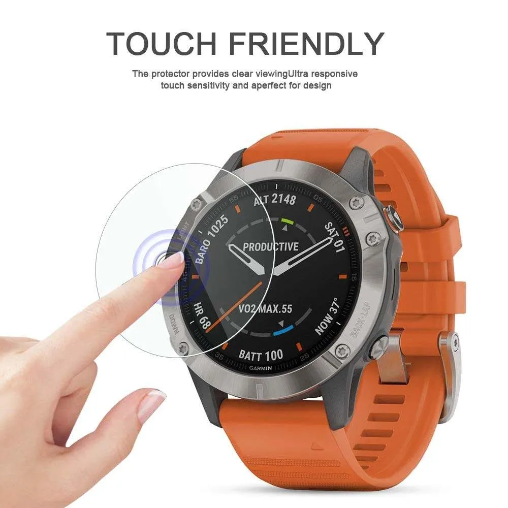 

For Garmin Fenix 6/Fenix 6S/Fenix 6X 2.5D Tempered Glass Film Screen Protector