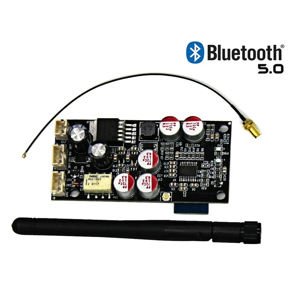 

DLHiFi Bluetooth 5.0 4.2 CSR8645 QCC3034 Decoder DAC With Antenna Audio Receiver PCM5101A 16bit 48KHZ For HiFi Amplifier Preamp