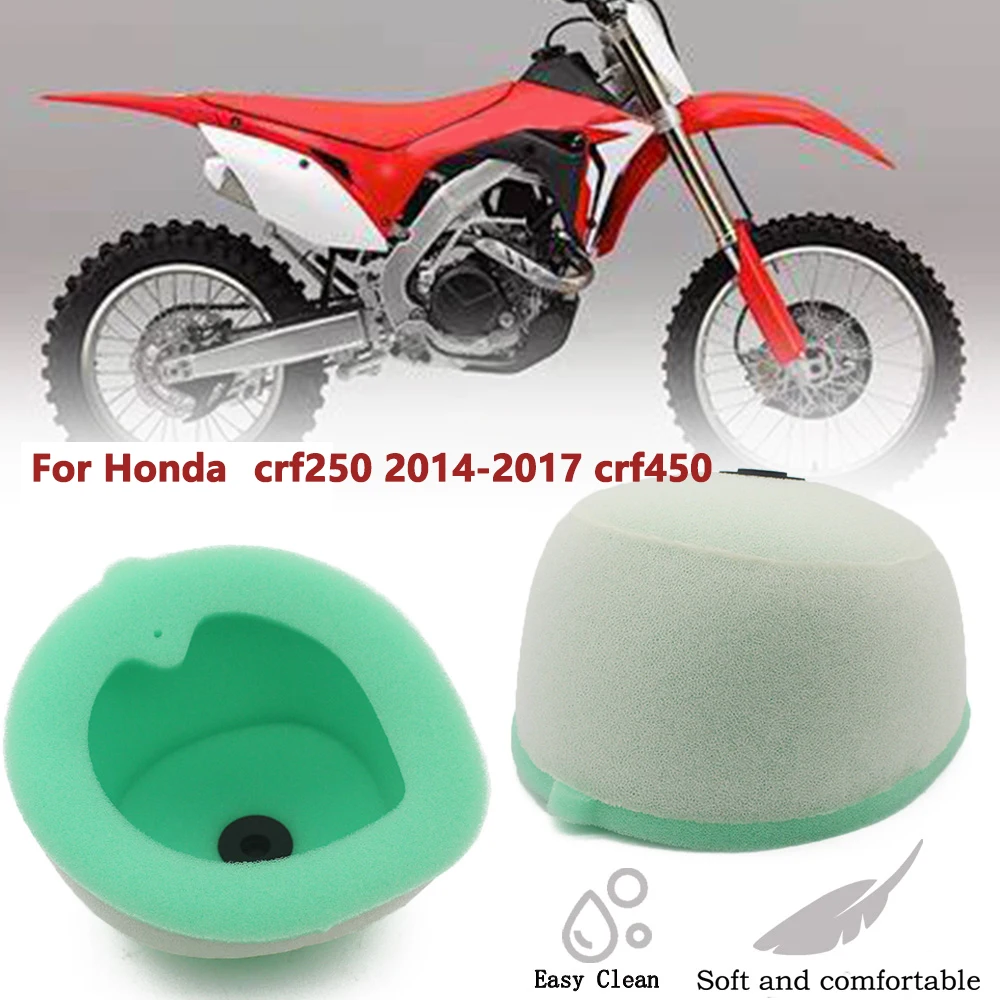 Gąbka do czyszczenia filtra powietrza do Hondy CR125R CR250R CRF250R CRF250X CRF450R CRF450X CRF CR 125 250 450