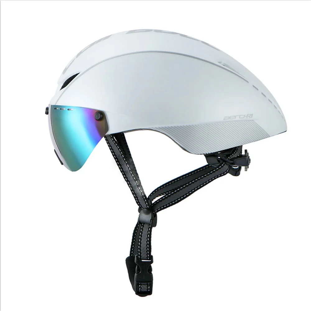 Neuer cooler Fahrradhelm mit magnetischer Windschutzscheibe für Rennräder – Detail 10