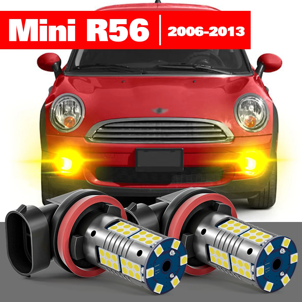 

For Mini R56 2006-2013 2pcs LED Fog Light Accessories 2007 2008 2009 2010 2011 2012