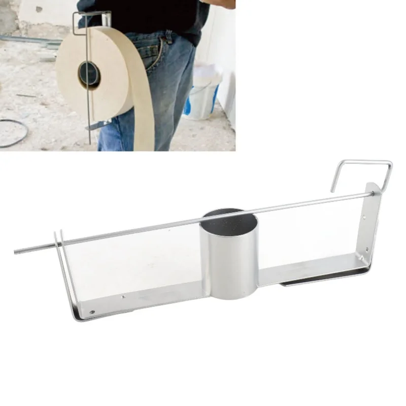 D5 Popular Practical Drywall Plastering Tape Reel Iron Drywall Tape Holder Large Capacity Tape Holder/Tape Holder/Drywall Tool