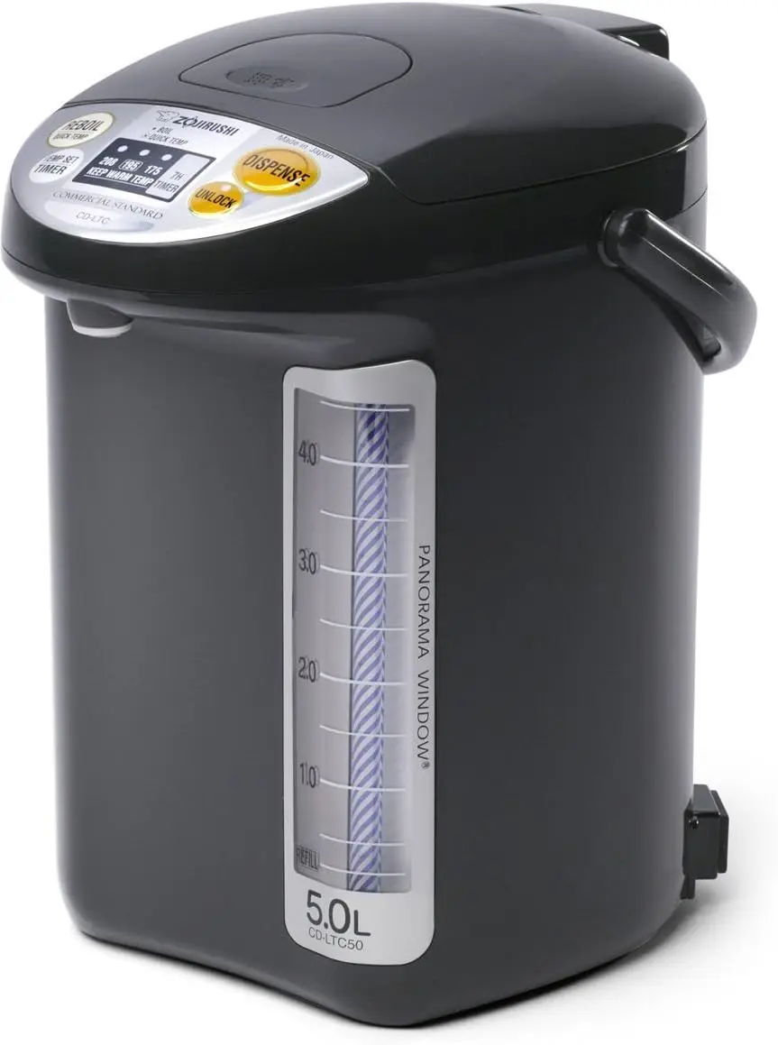 CD-LTC50 Commercial Water Boiler and Warmer (169 oz, Black)