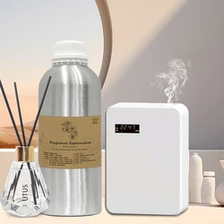 500ml/1000ml Hotel Aromatherapy Essential Oil Supplement Ritz Carlton/Hilton/Burj Al Arab/White Tea Aroma Oil for Aroma Diffuser