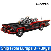 1822pcs Bat Series Car Building Blocks Mobile Car Model Brick Toys for Children Adults Christmas Birthday Gifts Compatible 76328