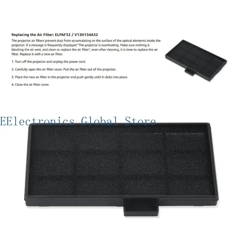 462B Filter Replacement Accessory with 14 x 9 ABS Frame Supply Accessories