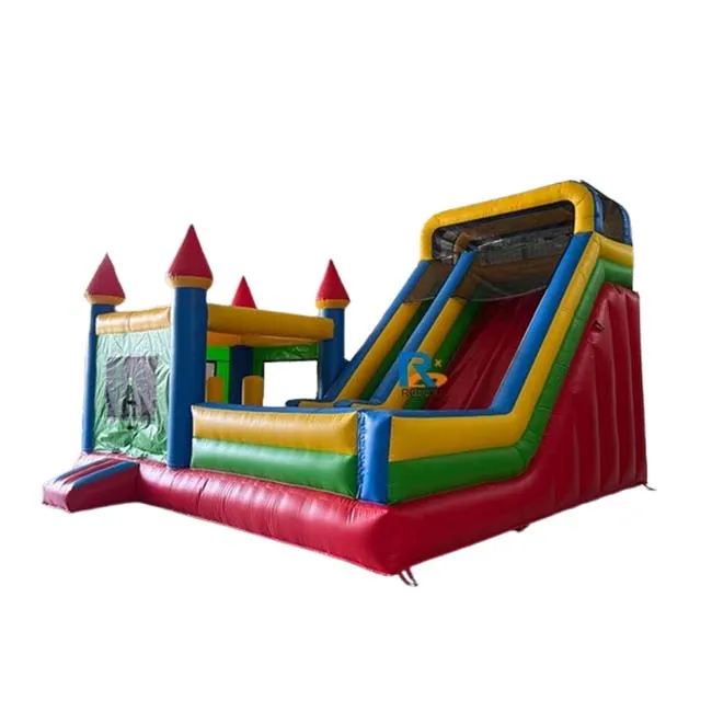 

Family Fun Inflatable Bounce Slide and House Combo Exciting Adventure for All Ages Team Building Inflatable Games