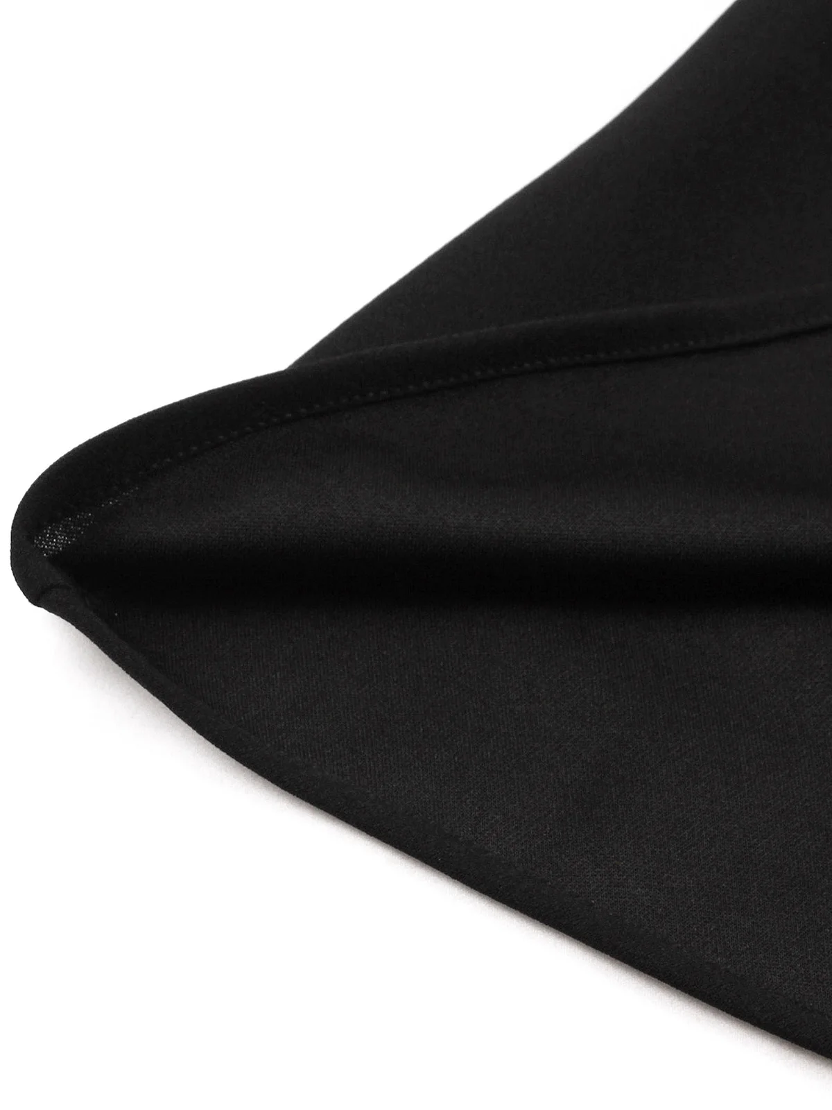 Tonval noir contraste maille à manches courtes femmes robe d'été nœud avant Cocktail soirée a-ligne Vintage Mini robes