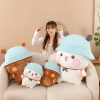 20-80cm Bubu And Dudu Panda Plush Cute Cartoon Panda Bear Doll Kawaii Stuffed Soft Pillow Toy Room Decor Children Gifts For Kids
