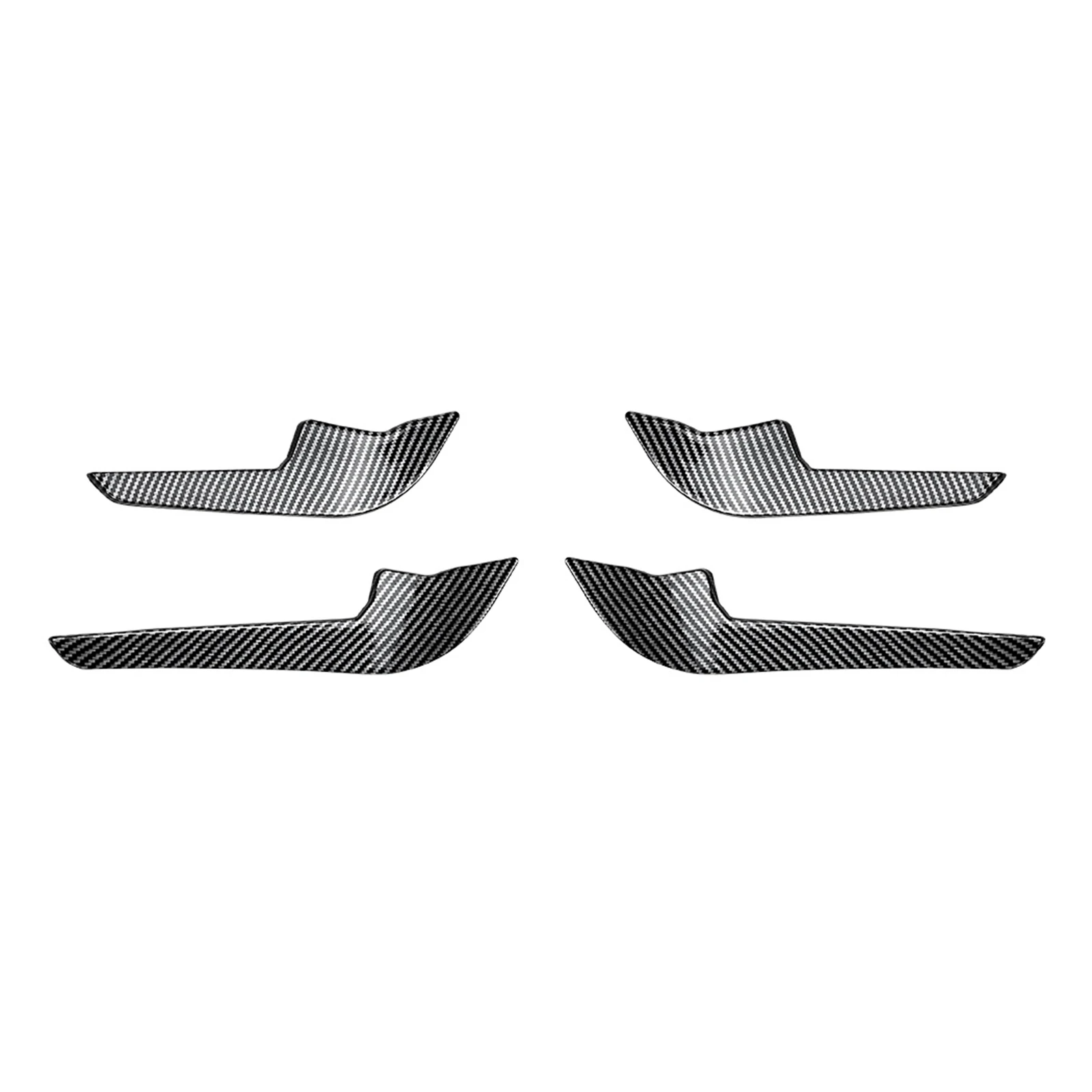 Front Bumper Side Vent Trim Cover Air Intake Frame Spoiler Splitter Canards For Audi RS3 8Y 2021-2024 Sedan 4-Door