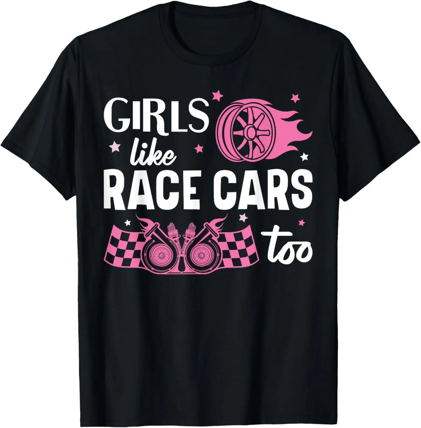 

Футболка Drag Racing Race Car Girl Like Race Cars Too