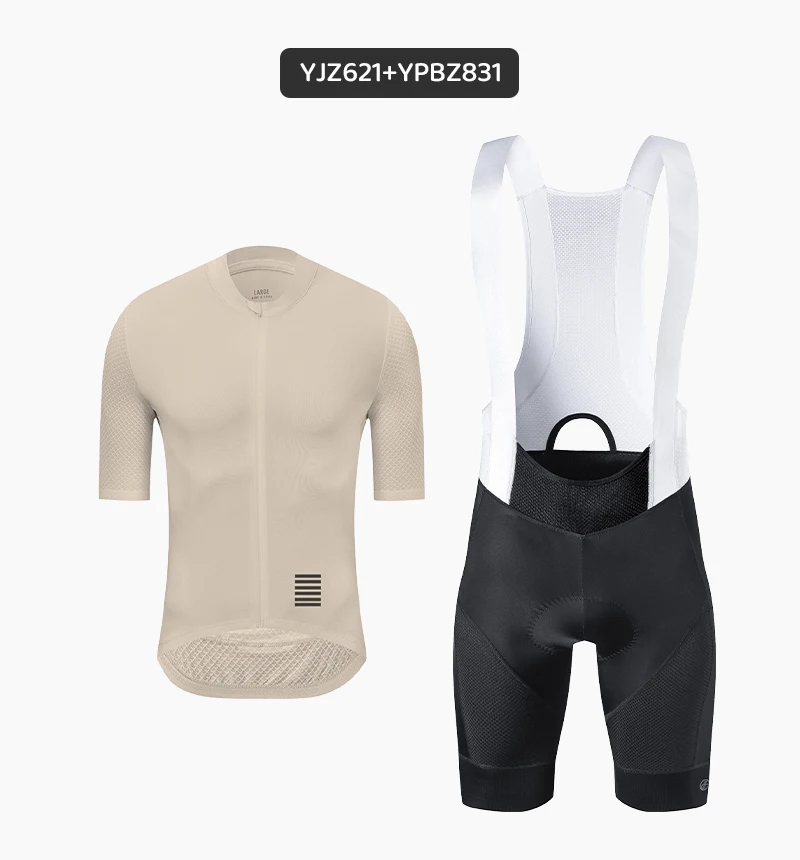 Ykyw Sommer Herren Rad trikot setzt Kurzarm Rad trikot Träger hose Fahrrad bekleidung atmungsaktive MTB Fahrrad Kleidung Anzüge – Detail 8