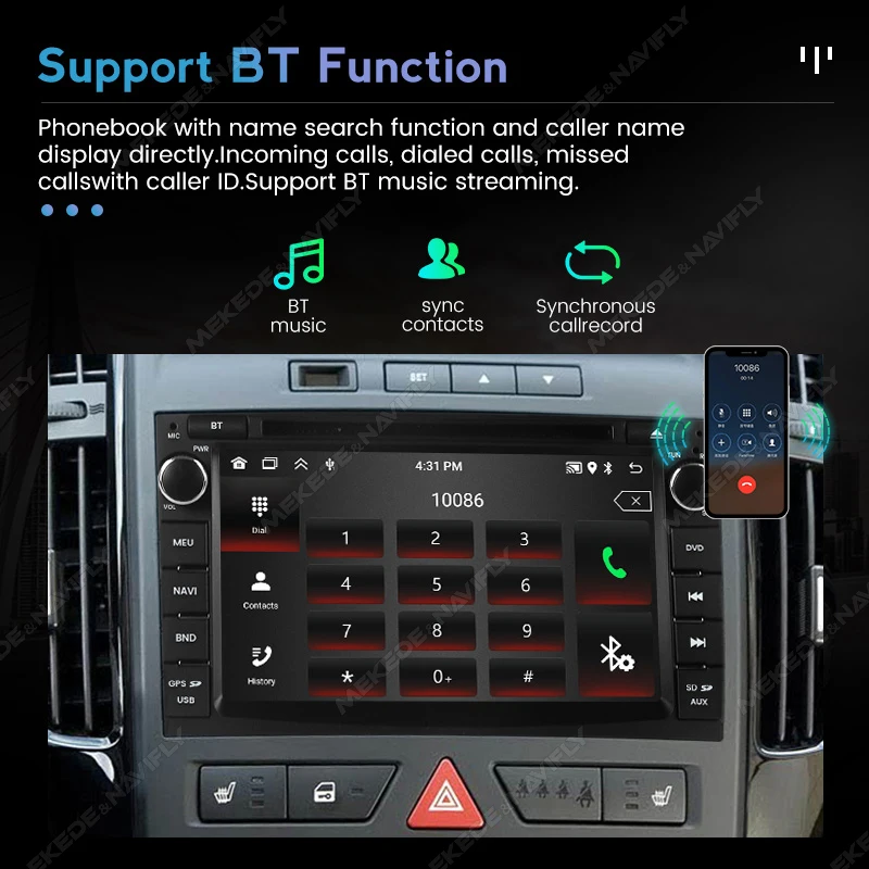 7Inch Car Audio Radio For KIA CEED 2007 2008 2009 Autoradio Android Auto Stereo GPS WIFI BT CarPlay 2 Din Multimídia Automotivo