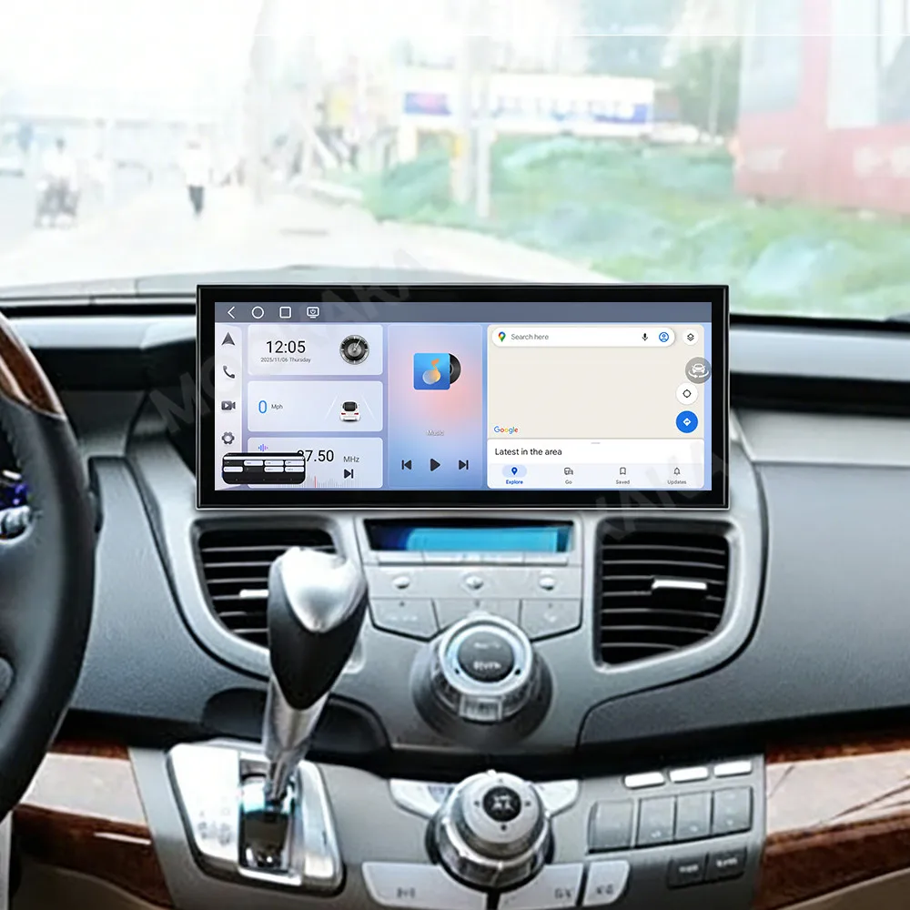 

15,8-дюймовый автомобильный радиоприемник для Honda Odyssey 2005-2010 с Android, GPS-навигацией, мультимедиа, видео и стерео