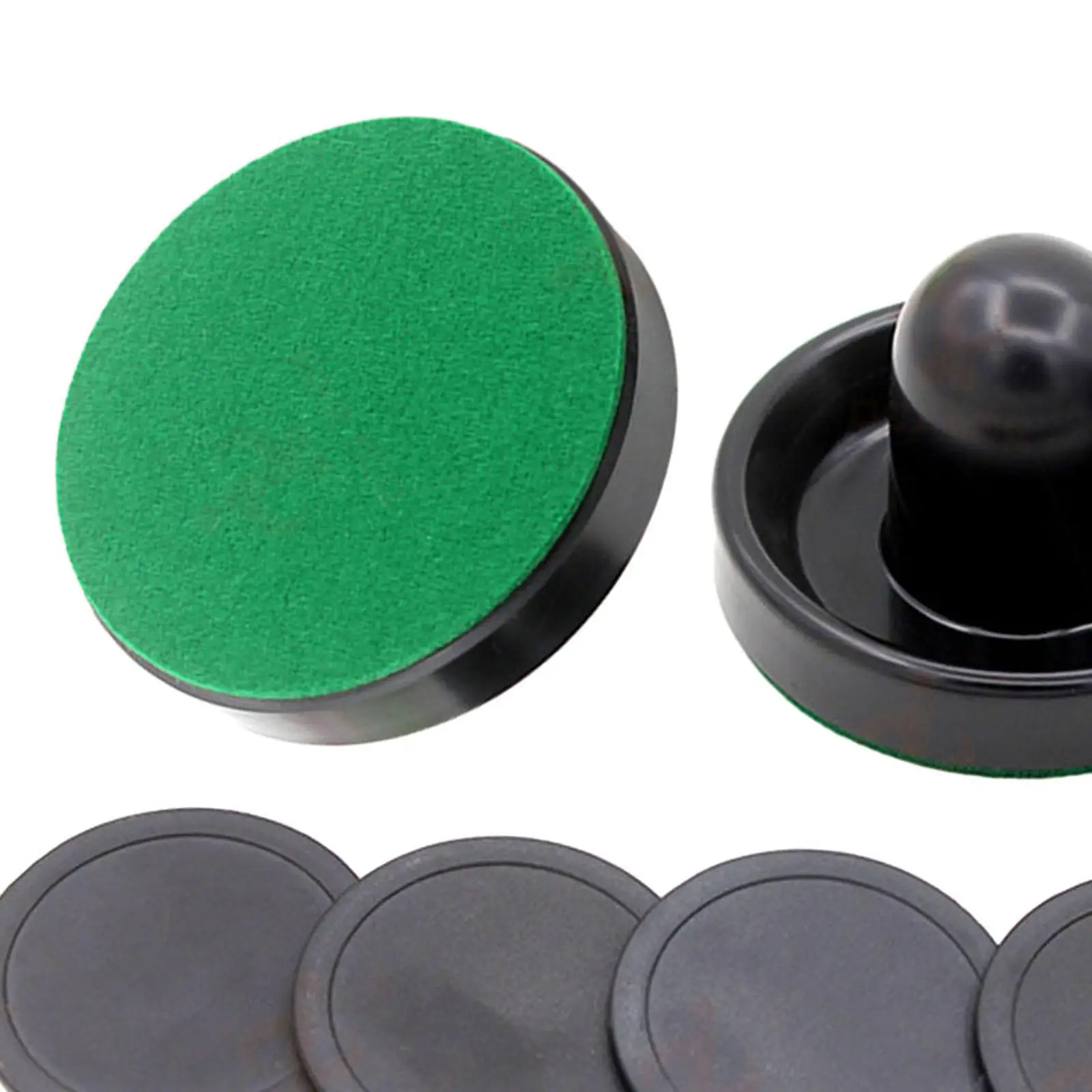 Air Hockey Pushers and Air Hockey Pucks, Goal Grips Pushers Felt Replacement