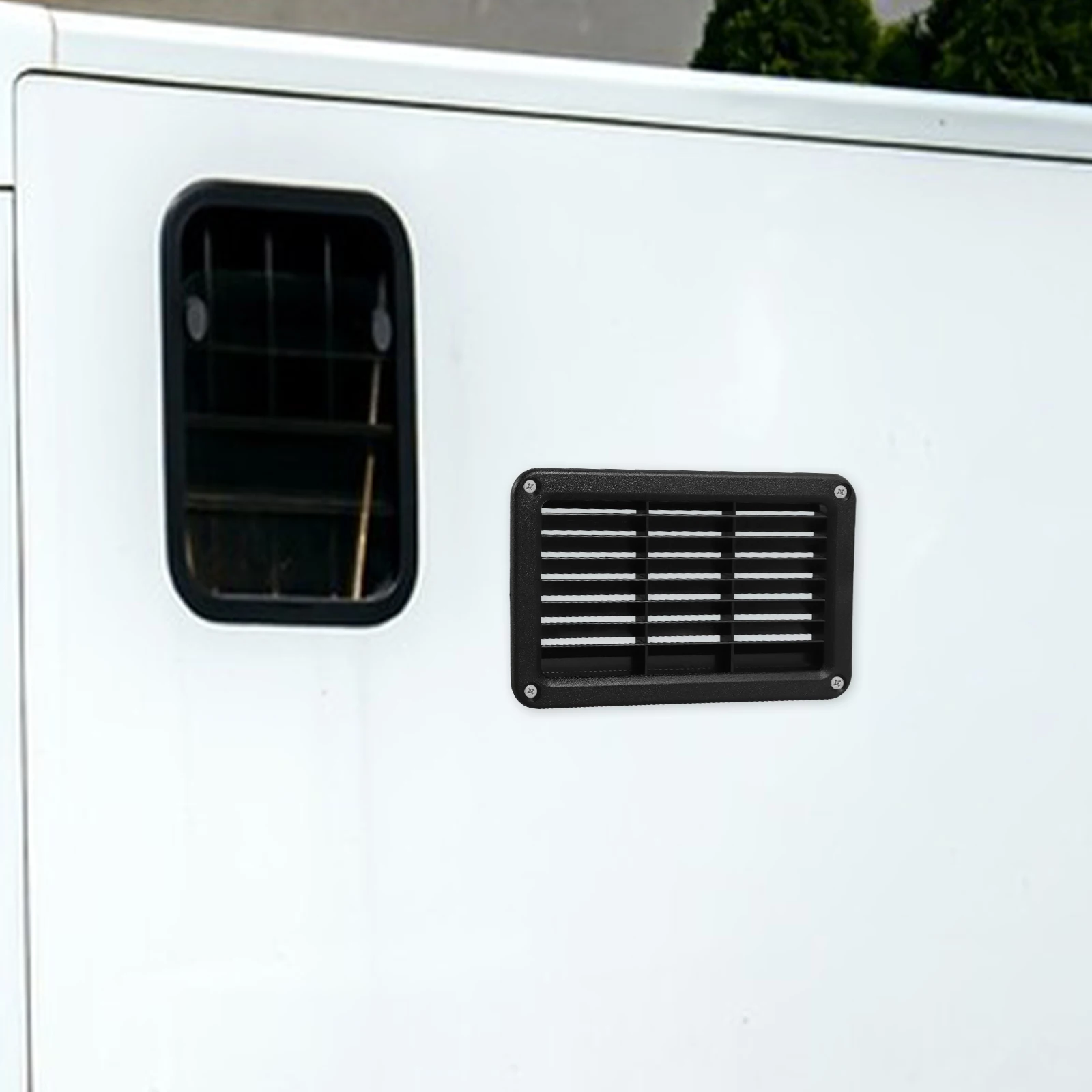 

Air Outlet Board Accessories Marine Cover Boat Louvered Vent RV Trailer Vents Small Vent For Boats Yachts Camper ABS Material