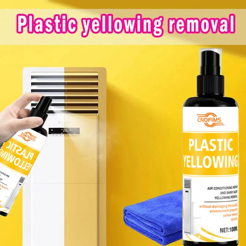 

Средство для удаления желтизны с пластика, очиститель для кондиционеров и стиральных машин, средство для восстановления и защиты от окисления, устранение желтизны бытовой техники