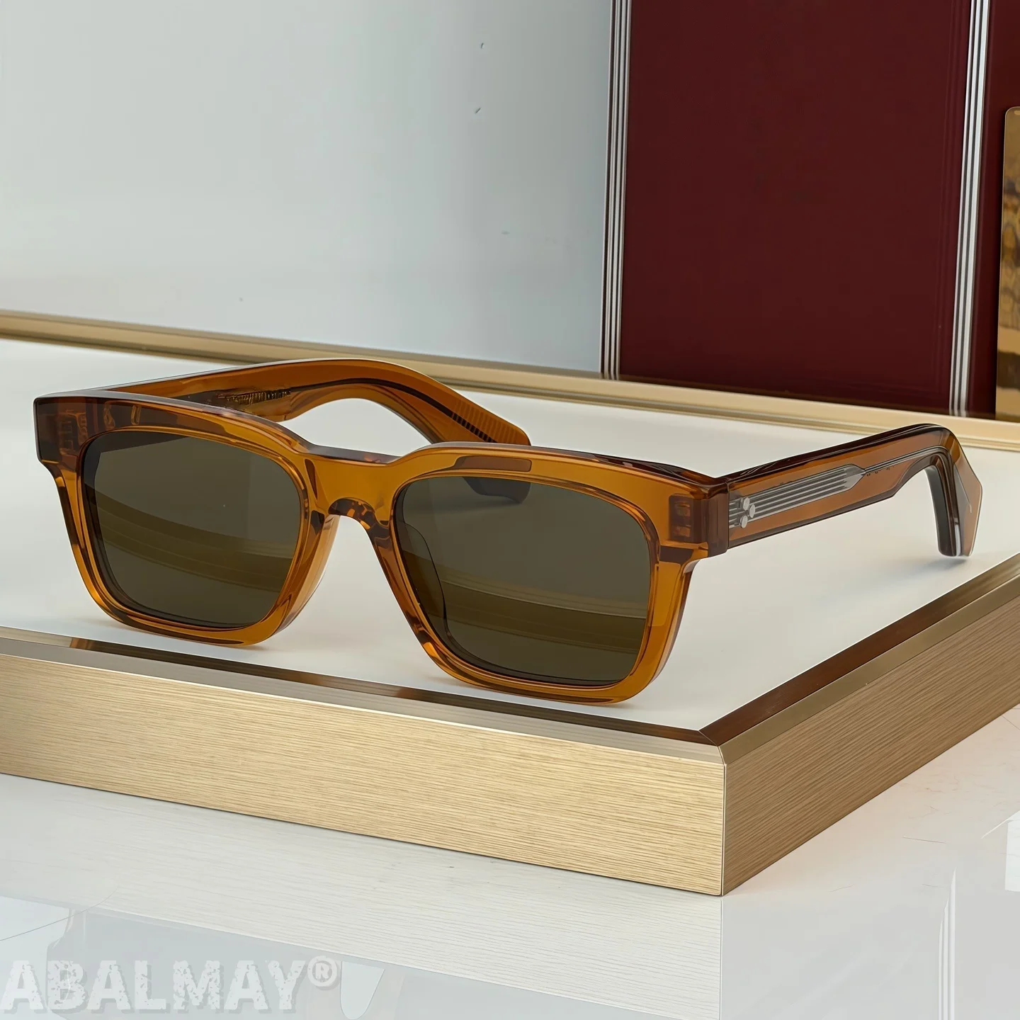 

Солнцезащитные очки MOLINO 51-20 высшего качества для мужчин и женщин, классические, в стиле панк, роскошные, из ацетата и титана, с защитой UV400, дизайнерские, в коробке.