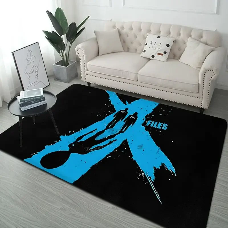 The X Files Long Rugs Washable Non-Slip Living Room Sofa Chairs Area Mat Kitchen Alfombra