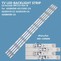 Tira de luces LED de retroiluminación para reparación de TV LG, 42GB6310, 42LB6500, 42LB5500, 42LB5800, 42LB5700, 42LB561V, 42LB570V, drt3.0, 42 A/B, 42LB