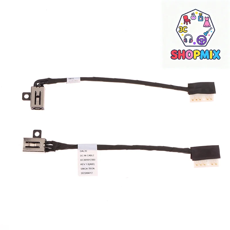 

New Replacement DC Power Jack Cable For Inspiron 3405 3501 3505 3511 3515 5593 5594 Vostro 3500 3501 04VP7C DC301015Q00