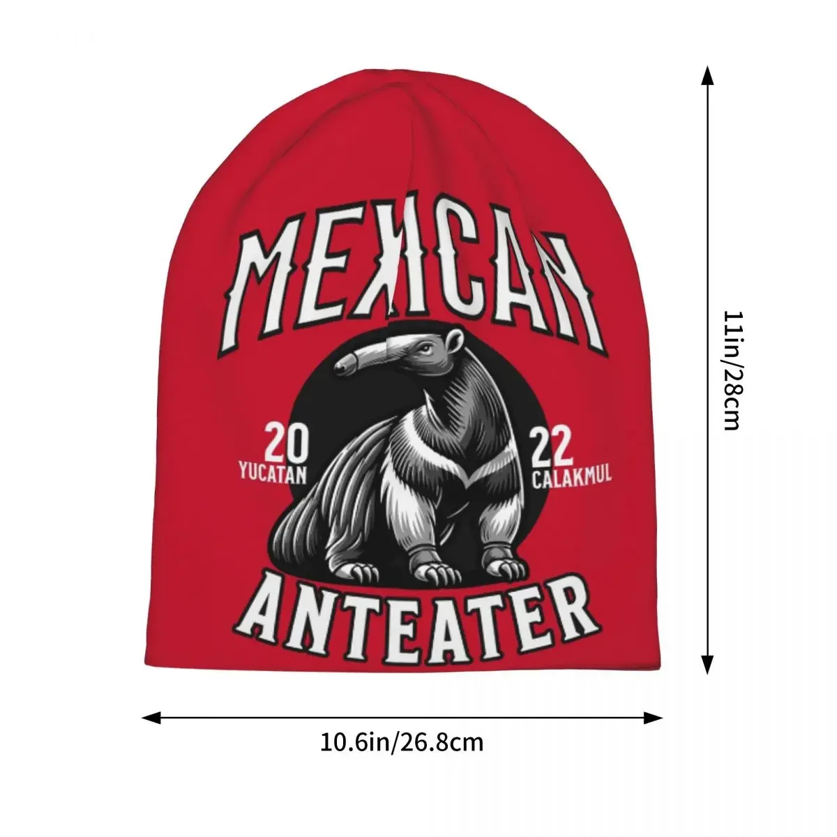 Anteaters From Mexico Warm Knitted Cap Hip Hop Bonnet Hat Autumn Winter Outdoor Beanies Hats for Men Women Adult