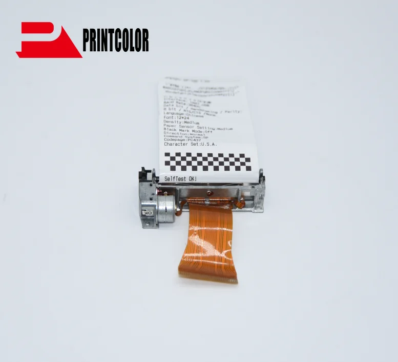 1 piece original print head printhead for Fujitsu FTP-628MCL101 thermal printer mechanism 58mm Receipt printhead