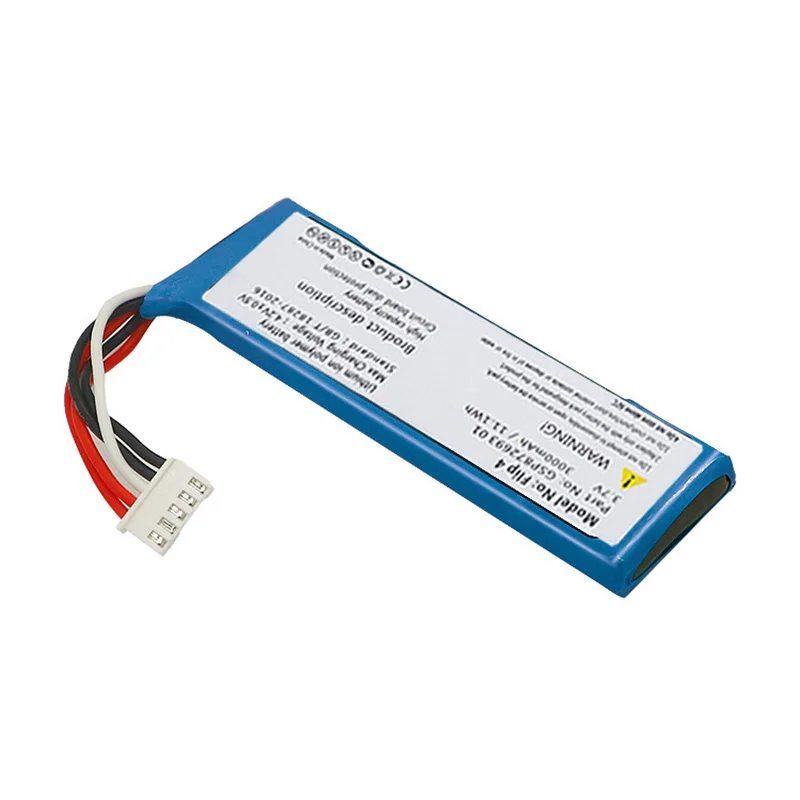 3.7V 3000mAh Bateria GSP872693 01 + narzędzia do Bateria JBL Flip4 z klapką 4 wydanie specjalne Bluetooth Audio baterii