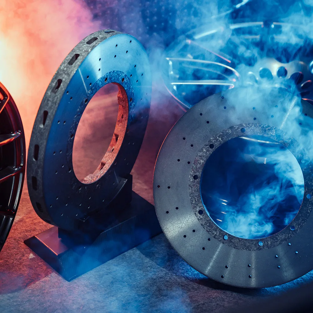 

CCB Carbon ceramic brake discs 355/370/380/390/400/410/420 sizes for Porsche, Ferrari and models with same brake disc sizes