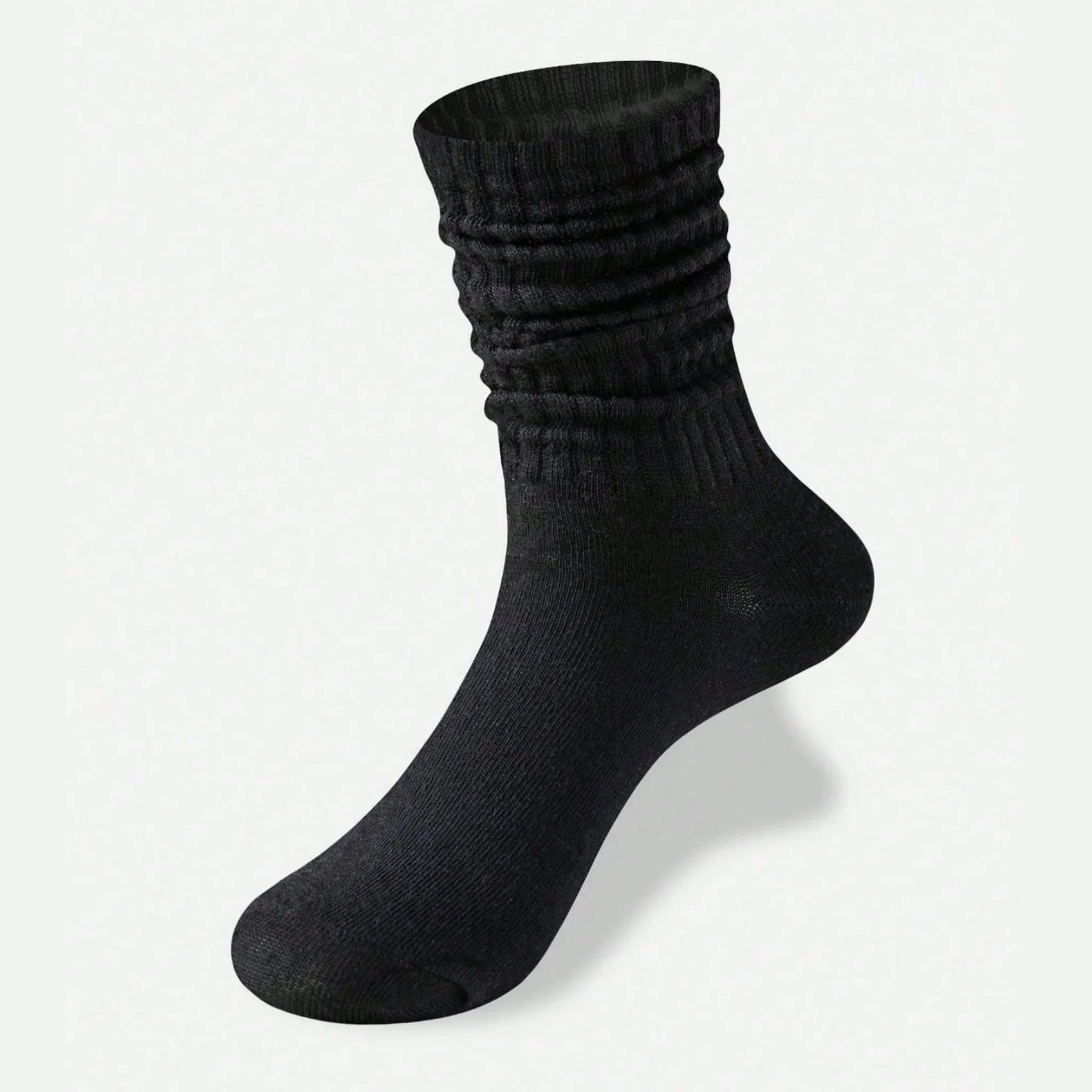 รูปแบบสีทึบผู้หญิงผู้ชายชายหญิงคู่กีฬาถุงเท้า Slouch ถุงเท้าลูกเรือถุงเท้าวันหยุดของขวัญ