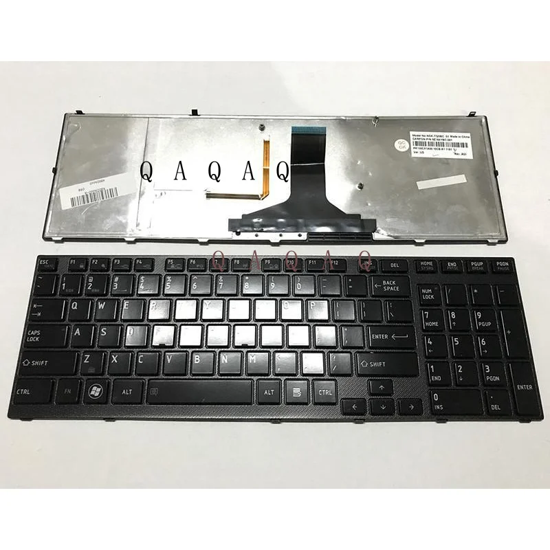 

QA NEW for Toshiba satellite A660 A665 A660D A665D US Backlit keyboard