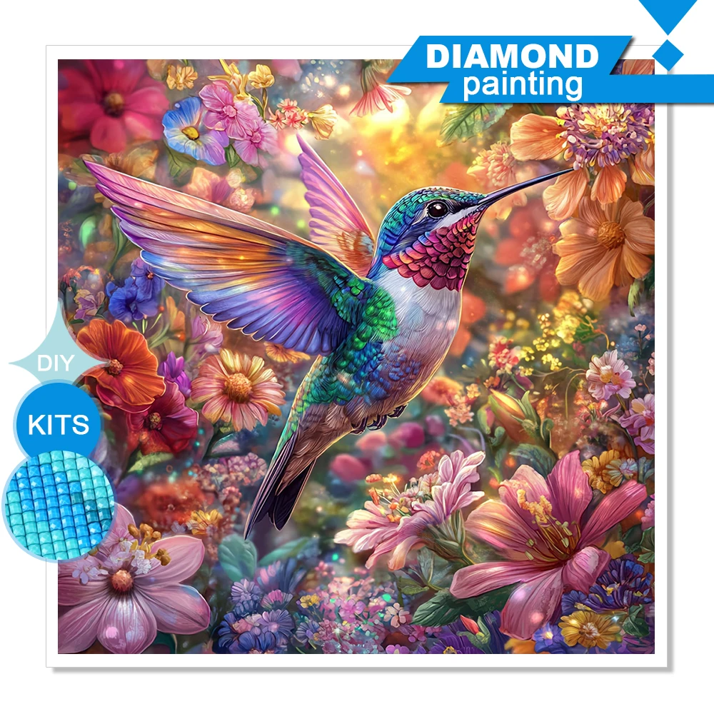 Huacan Diamantmalerei Vogel Komplettset Stickerei Angebot Tier Handgemachtes Geschenk Neuheiten Heimdekoration