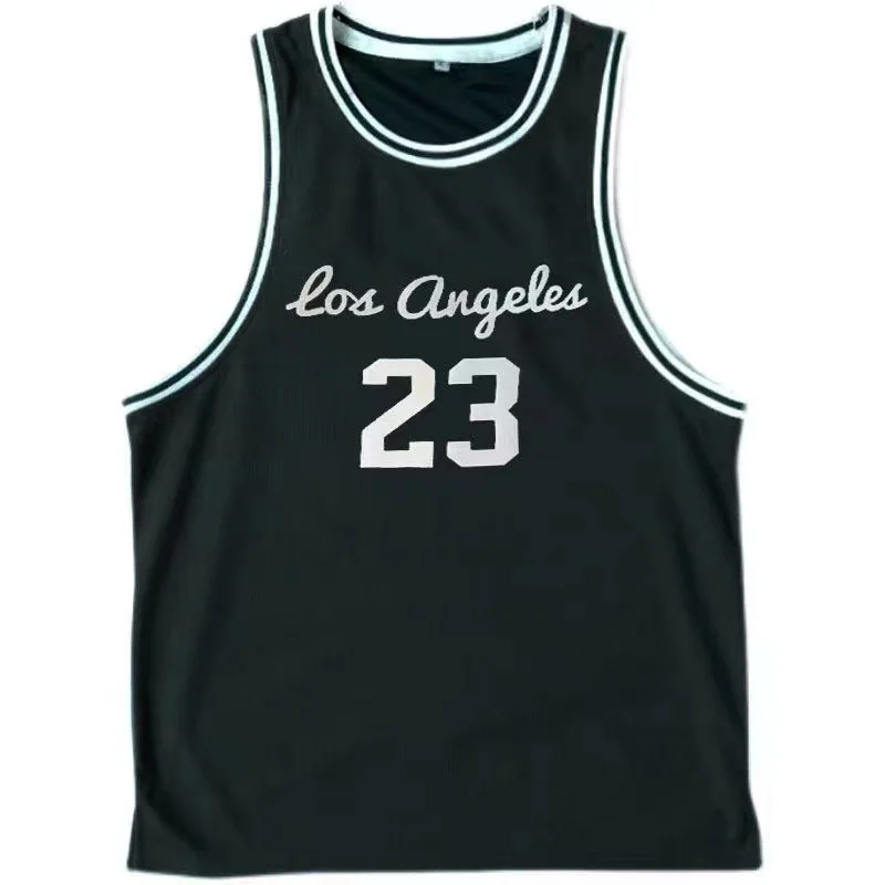 2023 estate gilet sportivo da uomo palestre Fitness canotte in rete Joggers t-shirt senza maniche maschile basket Training Fashion No. 23 Vest
