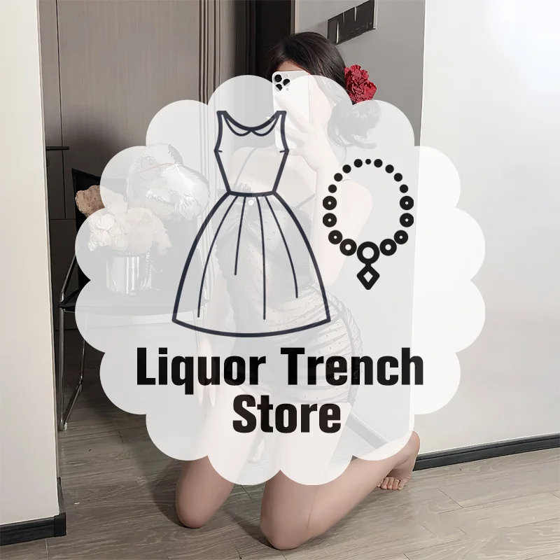 

Sexy Lingerie Sexy Lace Spicy Girl Suspender Bow Mesh Hip Hugging Nightgown