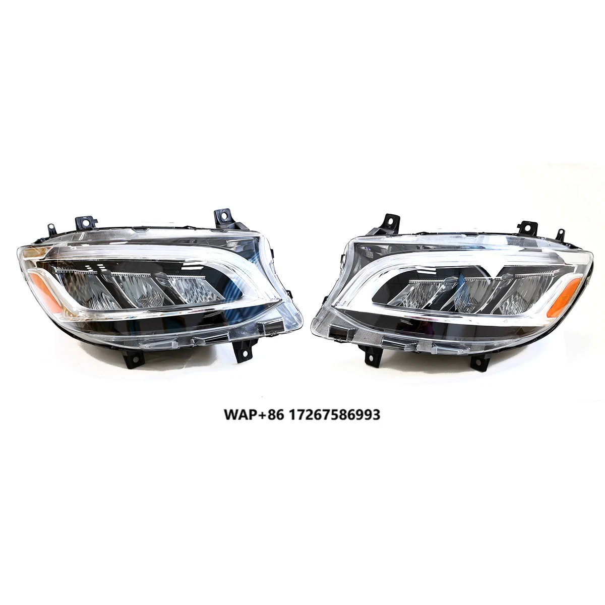 Car Conversion New LED Lamps Headlight for Sprinter W907 2018- Modified LED Headlights.